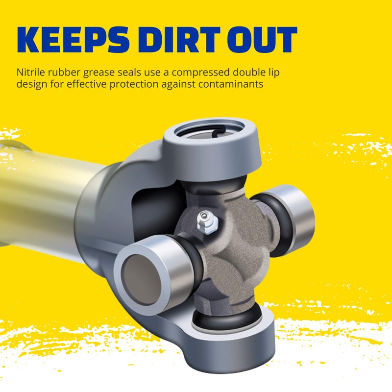 MOOG 447 Greaseable Premium Universal Joint for Combination 331 x 534G - Image 4